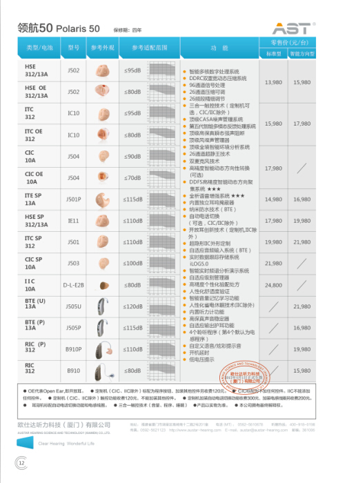 【欧仕达】领航50